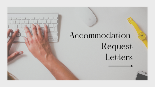 Employee Accommodation Request For Migraines & Physician's Letter Confirming Disability