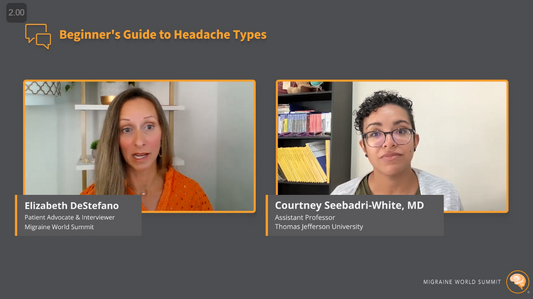 Dr. Courtney Seebadri-White, MD on the Topic of Beginner’s Guide to Headache Types (Migraine World Summit- Day 1)