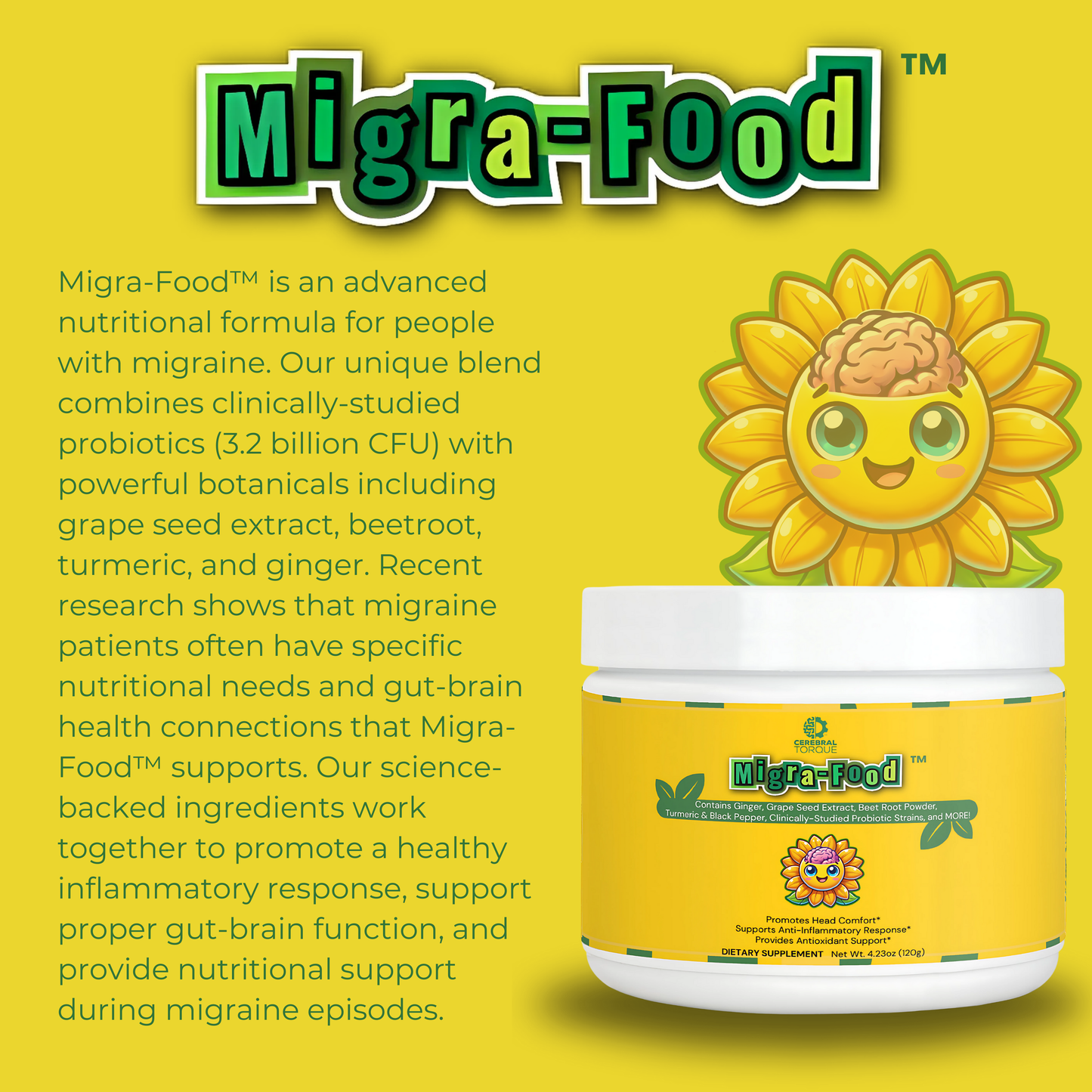 Migra-Food™ (nutritional migraine support)